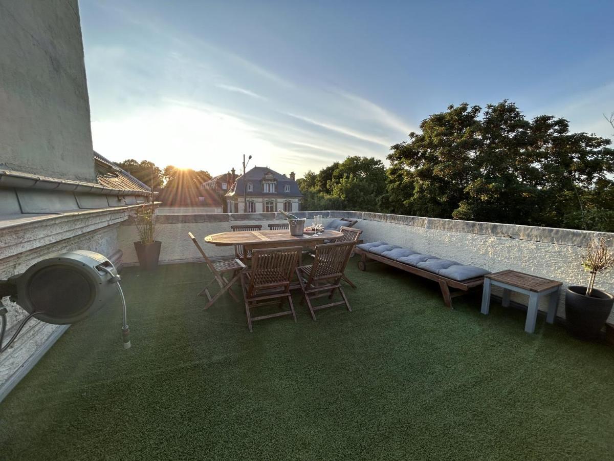 Rooftop - Cosy Flat Centre Senlis Senlis  Exterior foto